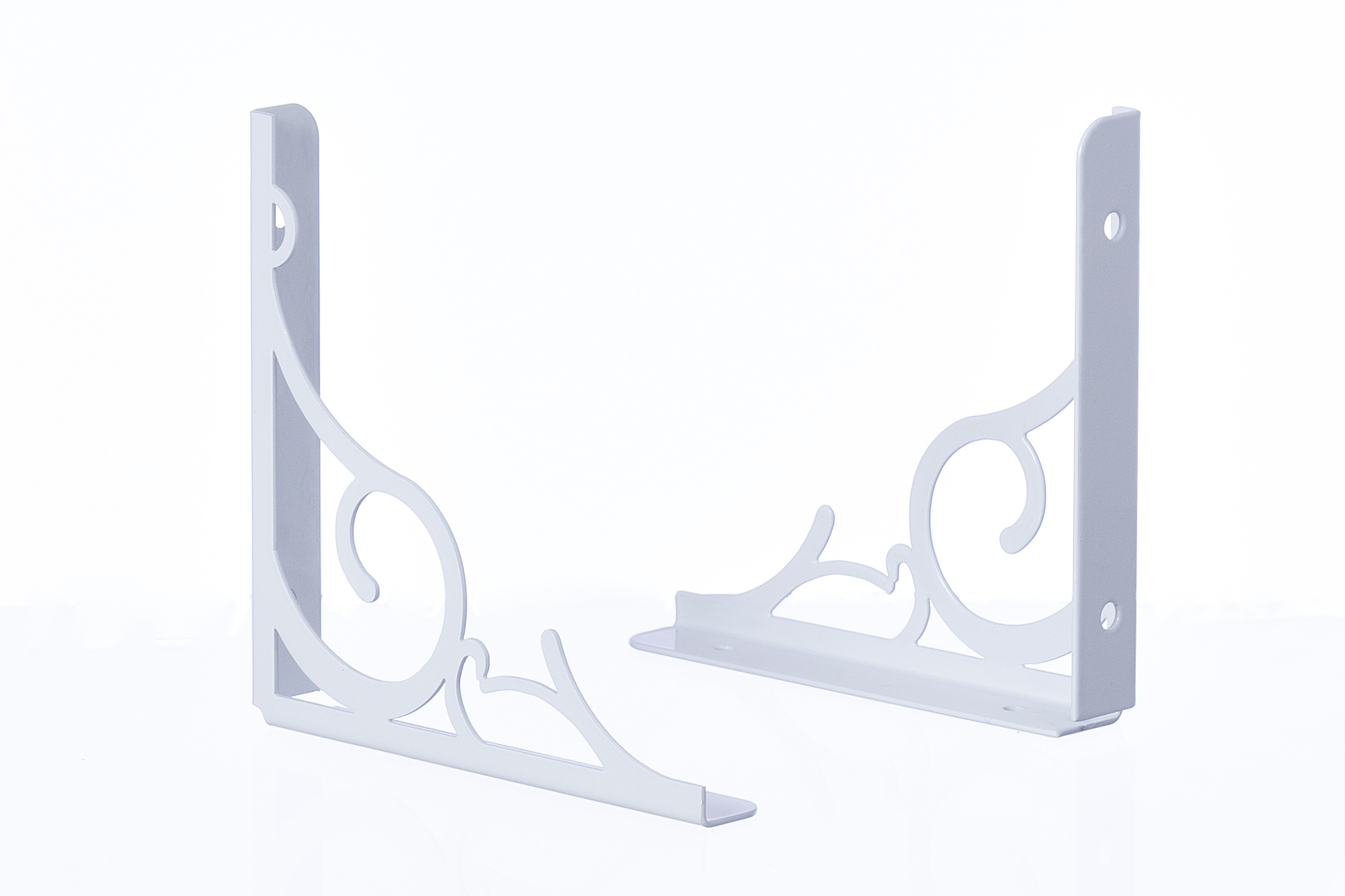 Mão Francesa Arabesco Rotemburg Prateleira Reforçada Metal Cantoneira Decorada