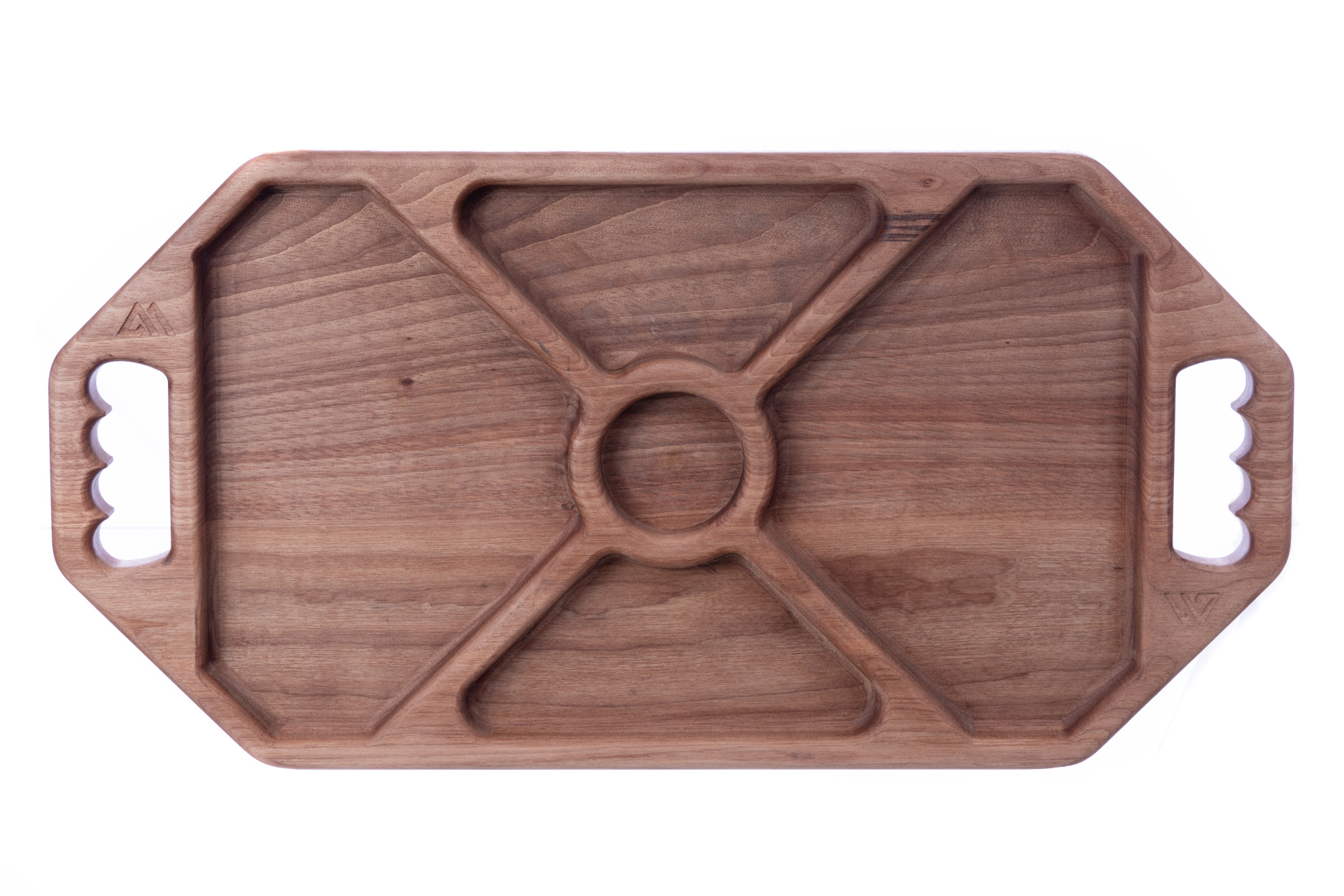 Petisqueira Brand  De Madeira Frios Artesanal Rústica Bandeja